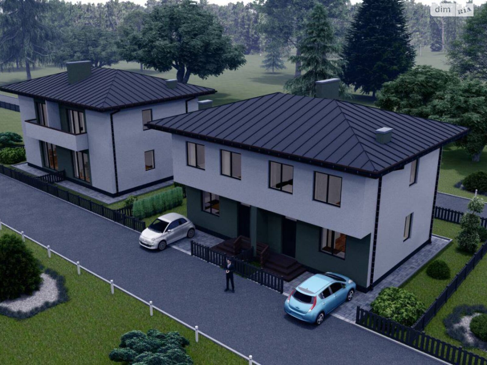 двоповерховий дуплекс, 89 кв. м, цегла. Продаж у Зимна Вода фото 1 двоповерховий дуплекс, 89 кв. м, цегла. Продаж у Зимна Вода фото 1