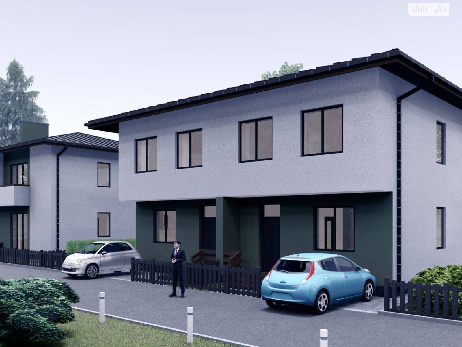 двоповерховий дуплекс, 89 кв. м, цегла. Продаж у Зимна Вода фото 1 двоповерховий дуплекс, 89 кв. м, цегла. Продаж у Зимна Вода фото 1