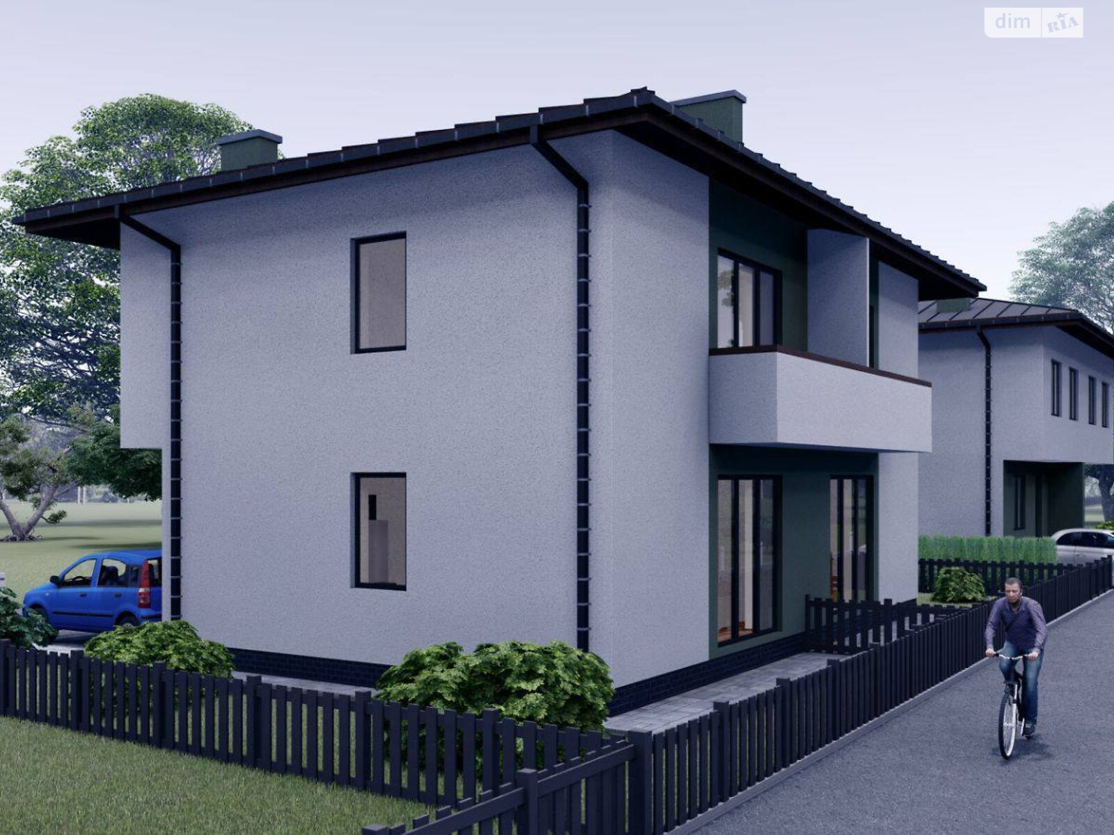 двоповерховий дуплекс, 89 кв. м, цегла. Продаж у Зимна Вода фото 1 двоповерховий дуплекс, 89 кв. м, цегла. Продаж у Зимна Вода фото 1