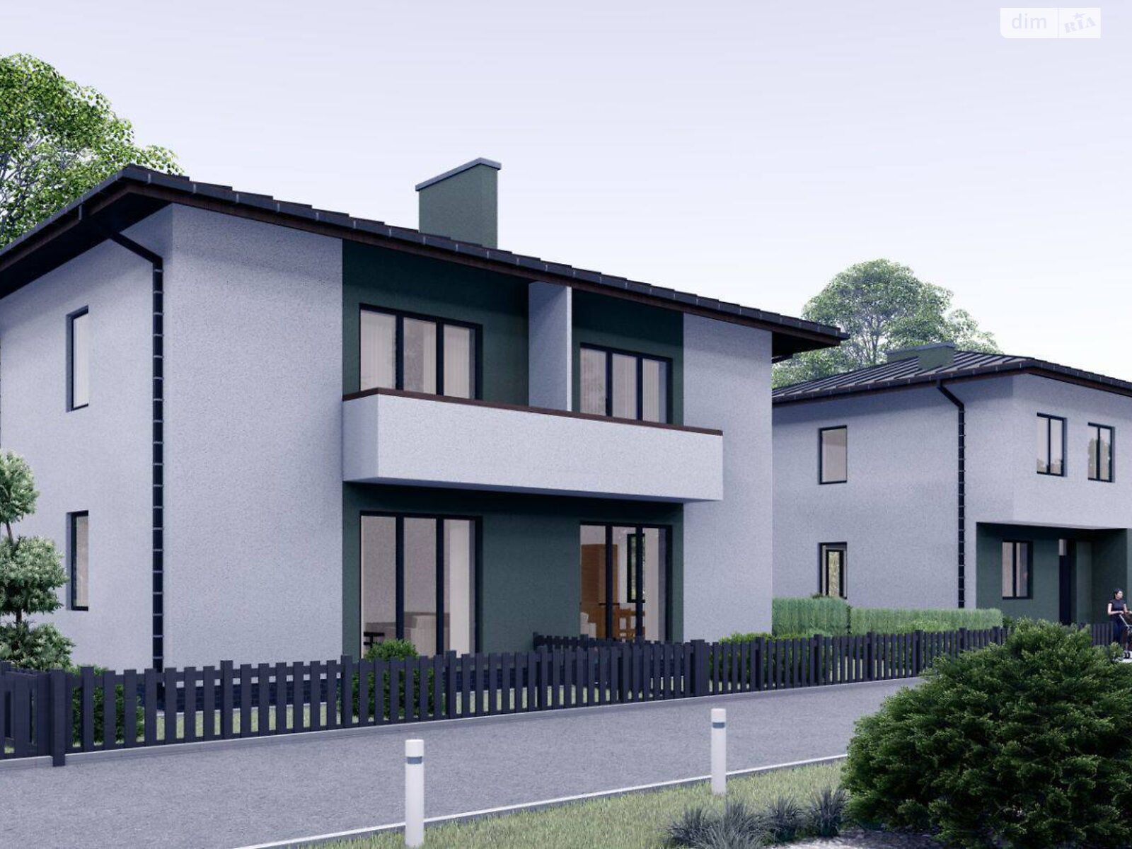 двоповерховий дуплекс, 89 кв. м, цегла. Продаж у Зимна Вода фото 1 двоповерховий дуплекс, 89 кв. м, цегла. Продаж у Зимна Вода фото 1