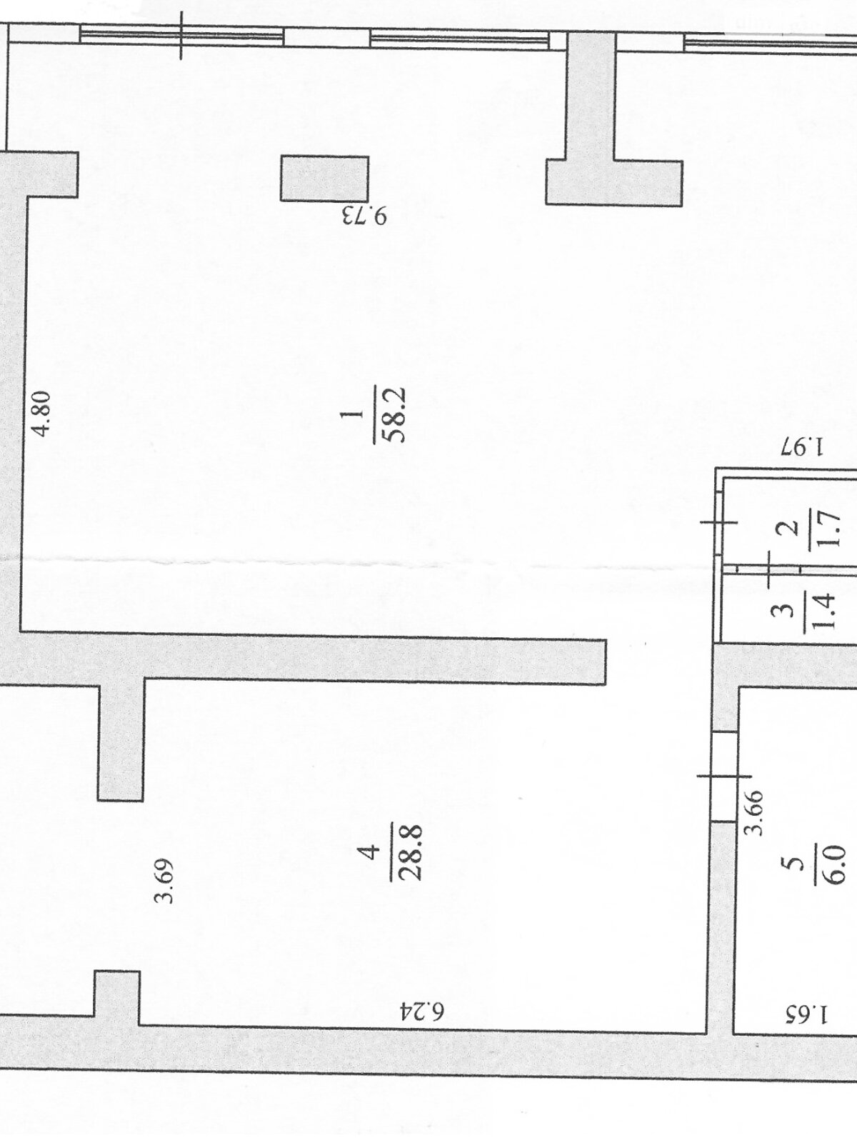 Коммерческое помещение в Байковцах, Академика Корольова улица, цена продажи: 77 000 долларов за объект фото 1