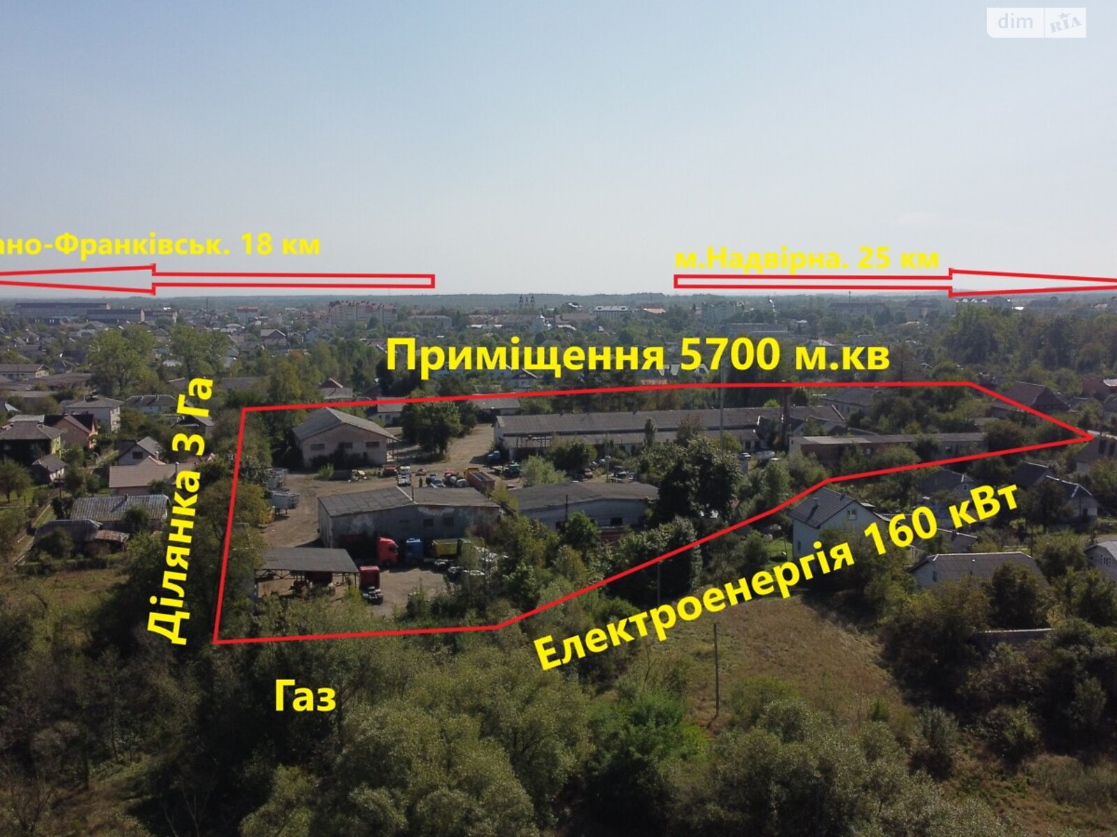 Коммерческое помещение в Богородчанах, продажа по Петраша (Гагарина) улица, район Богородчаны, цена: 1 182 000 долларов за объект фото 1