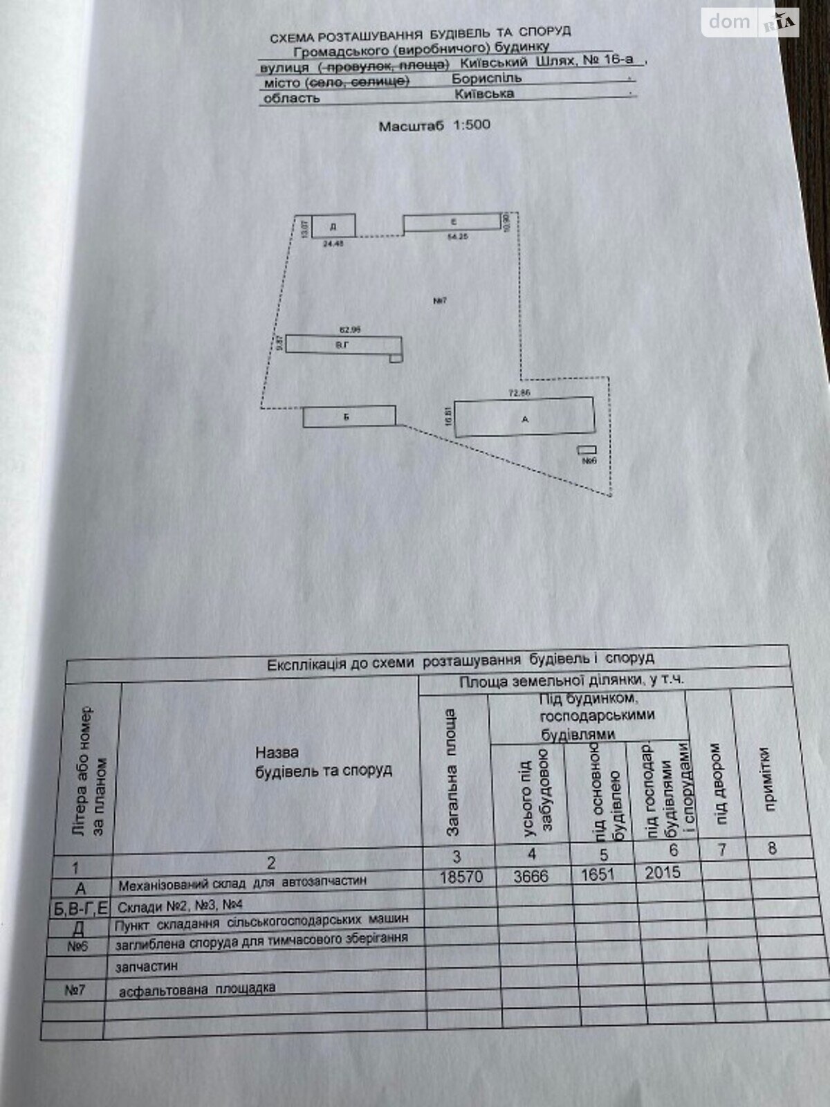 Коммерческое помещение в Борисполе, продажа по Киевский шлях улица, район Борисполь, цена: 1 300 000 долларов за объект фото 1