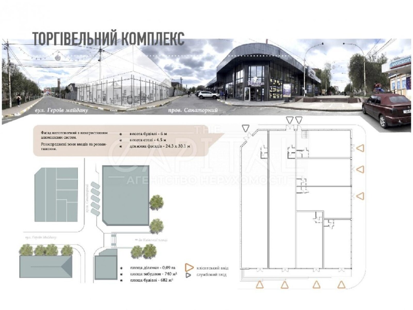 Коммерческое помещение в Буче, продажа по Героев Майдана улица 9, район Буча, цена: 2 250 000 долларов за объект фото 1