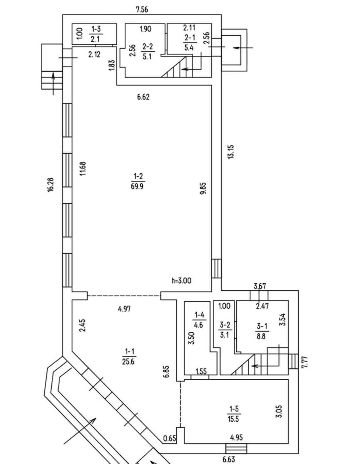 Комерційне приміщення в Черкасах, продаж по Благовісна вулиця 288, район Придніпровський, ціна: 140 000 доларів за об’єкт фото 1