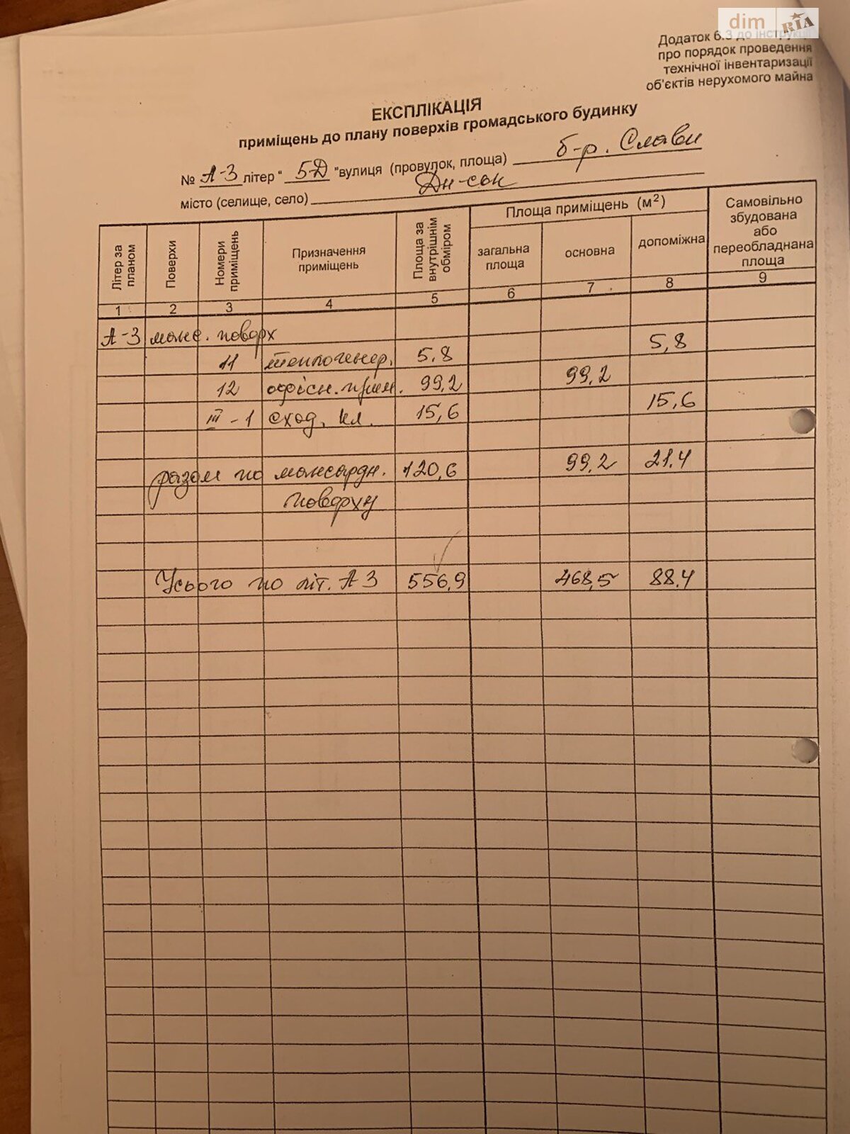 Коммерческое помещение в Днепре, продажа по Славы бульвар 5А, район Победа-6, цена: 420 000 долларов за объект фото 1