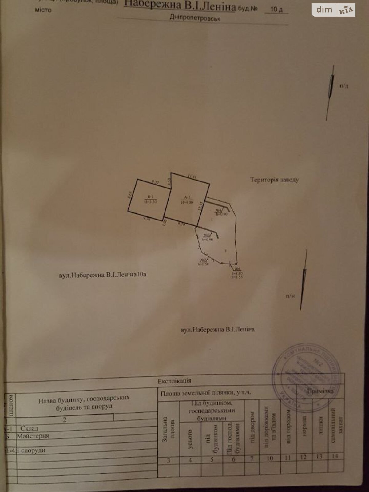 Коммерческое помещение в Днепре, продажа по Сичеславская Набережная улица 10Д, район Центральный, цена: 120 000 долларов за объект фото 1