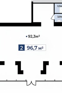 Коммерческое помещение в Ивано-Франковске, продажа по Молодежная улица, район Строителей, цена: 111 205 долларов за объект фото 2