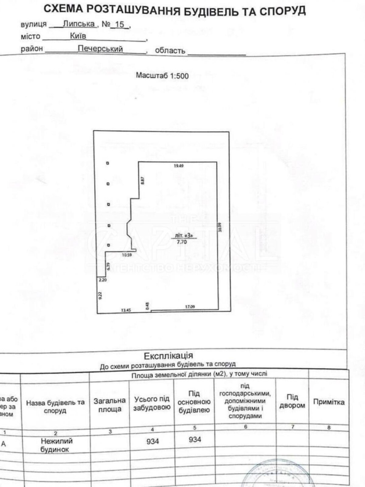 Коммерческое помещение в Киеве, Липская улица 15, цена продажи: 3 500 000 долларов за объект фото 1