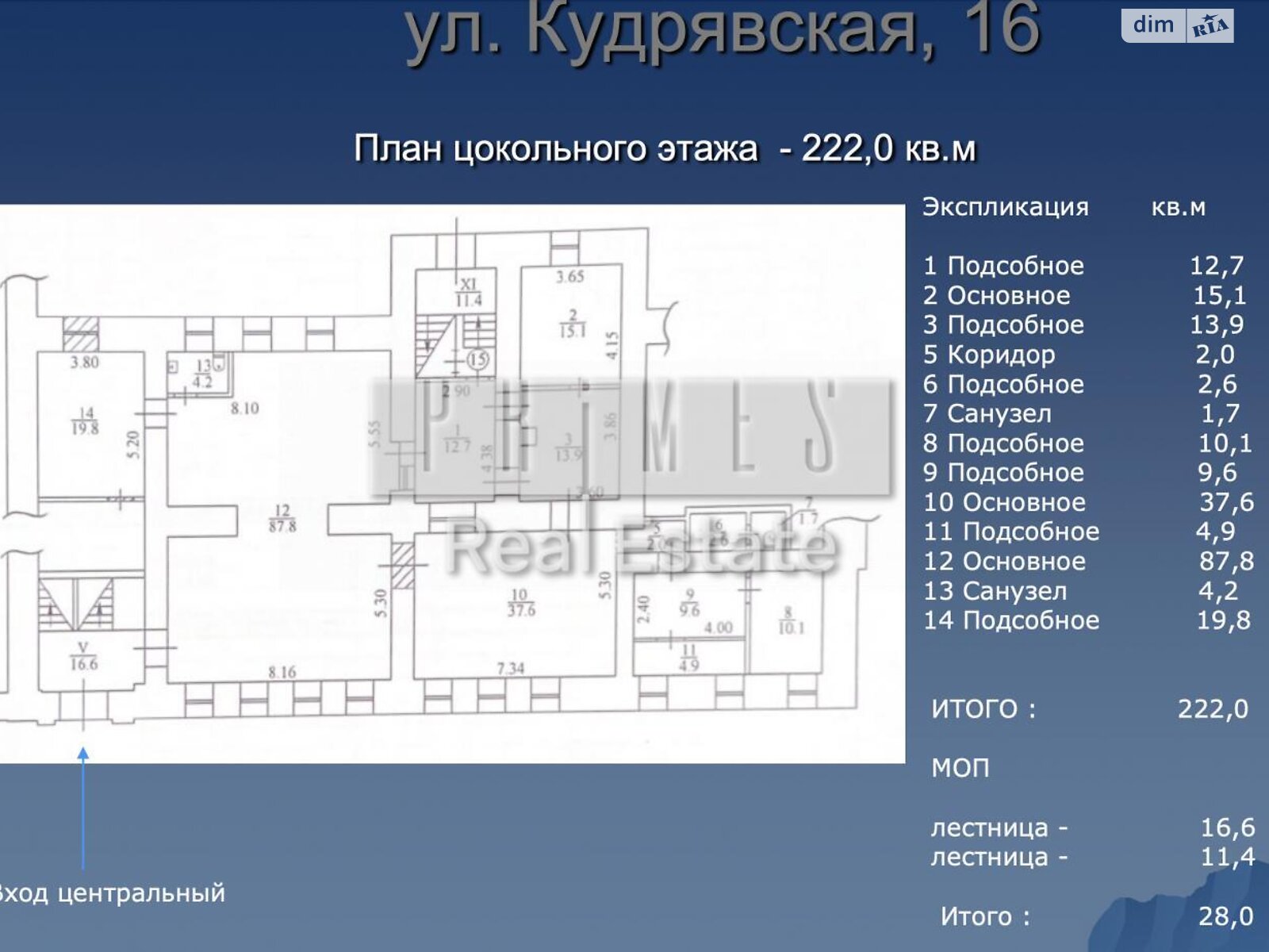 Коммерческое помещение в Киеве, продажа по Кудрявская улица 16, район Шевченковский, цена: 575 000 долларов за объект фото 1