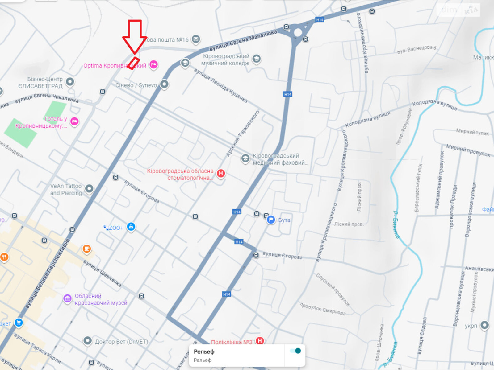 Коммерческое помещение в Кропивницком, продажа по Черновола Вячеслава улица 1В, район 5/5, цена: 145 000 долларов за объект фото 1