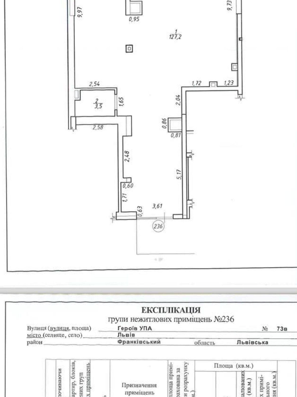 Коммерческое помещение в Львове, продажа по Героев УПА улица 73, район Франковский, цена: 176 445 долларов за объект фото 1