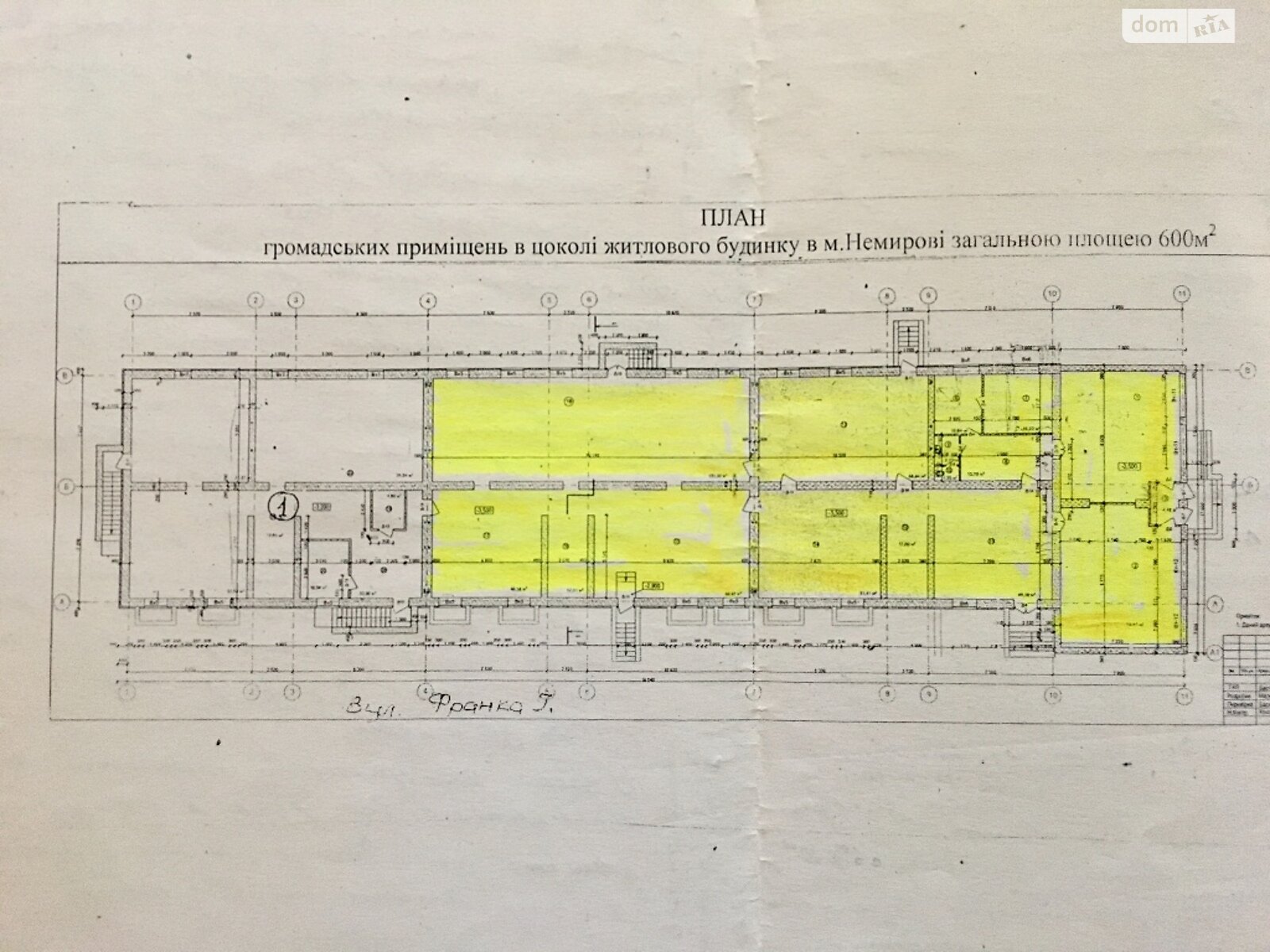 Коммерческое помещение в Немирове, продажа по Ивана Франко улица 72, район Алексеевка, цена: 121 130 долларов за объект фото 1