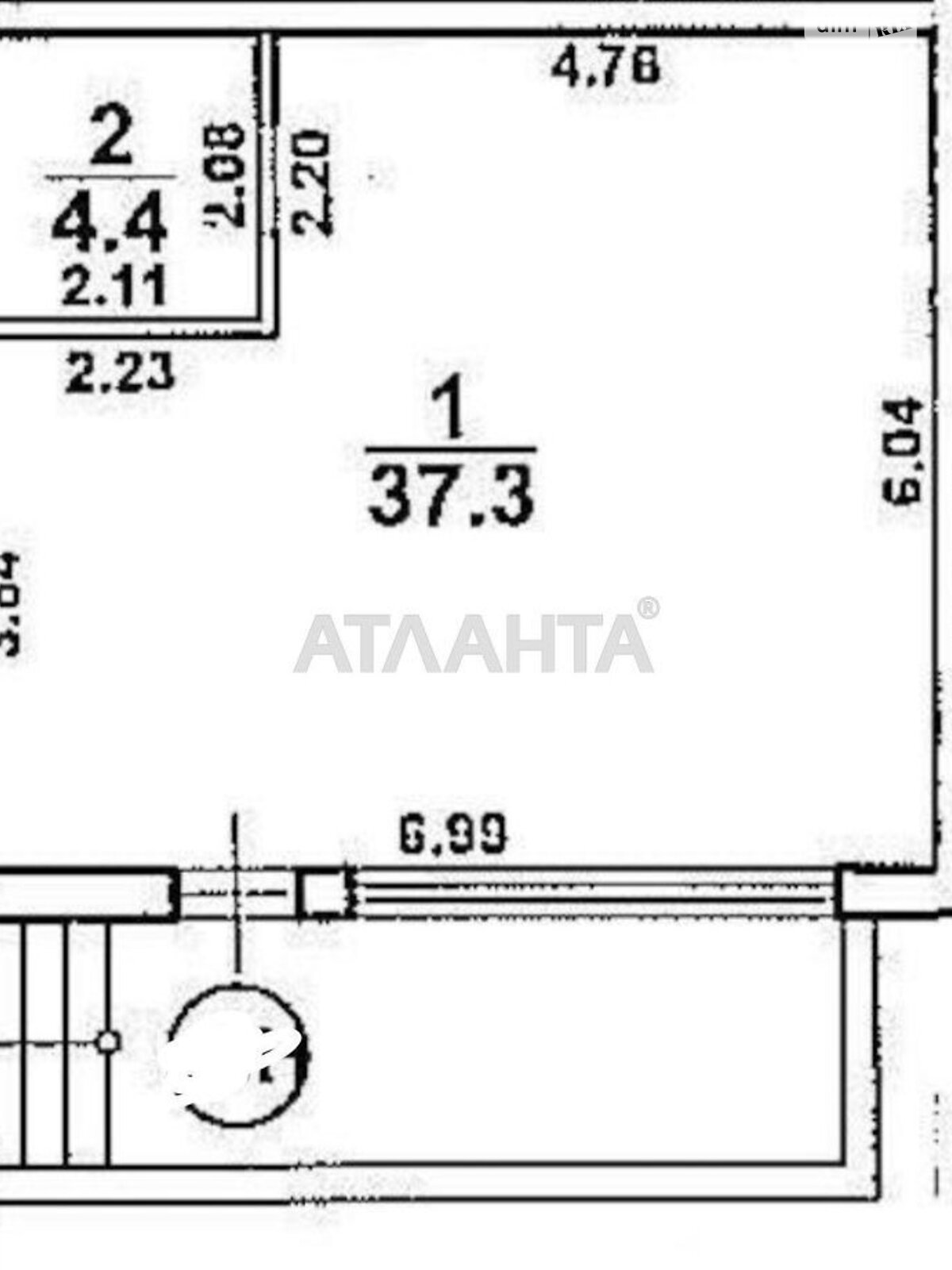 Коммерческое помещение в Одессе, продажа по Пестеля улица, район Хаджибейский, цена: 24 400 долларов за объект фото 1