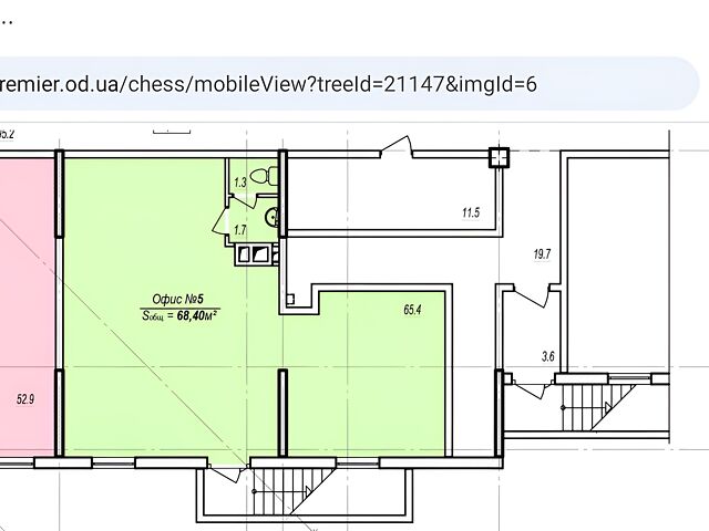 Commercial real estate at st. Zhabotinskogo Proletarskaya (area 68 m²) - Atlanta.ua - photo 21