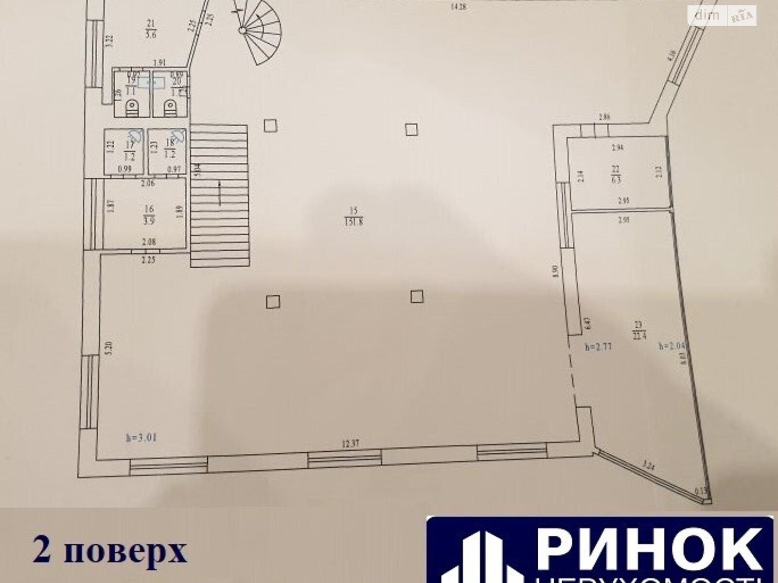 Комерційне приміщення в Полтаві, продаж по Павленківська площа, район Центр, ціна: 590 000 долларів за об’єкт фото 1