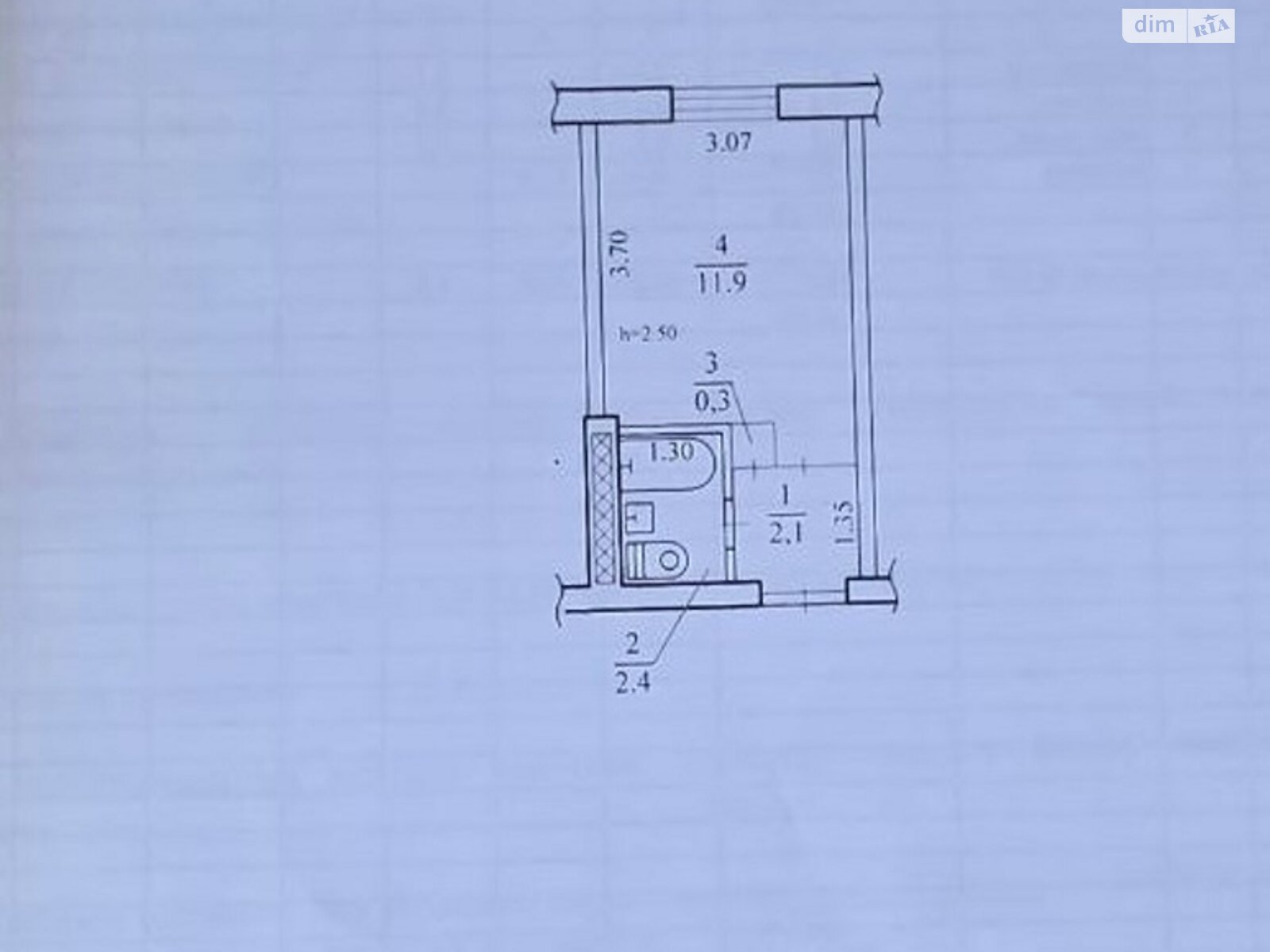 Кімната в Дніпрі на вул. Антоновича Володимира 10Б в районі undefined на продаж фото 1 Кімната в Дніпрі на вул. Антоновича Володимира 10Б в районі undefined на продаж фото 1