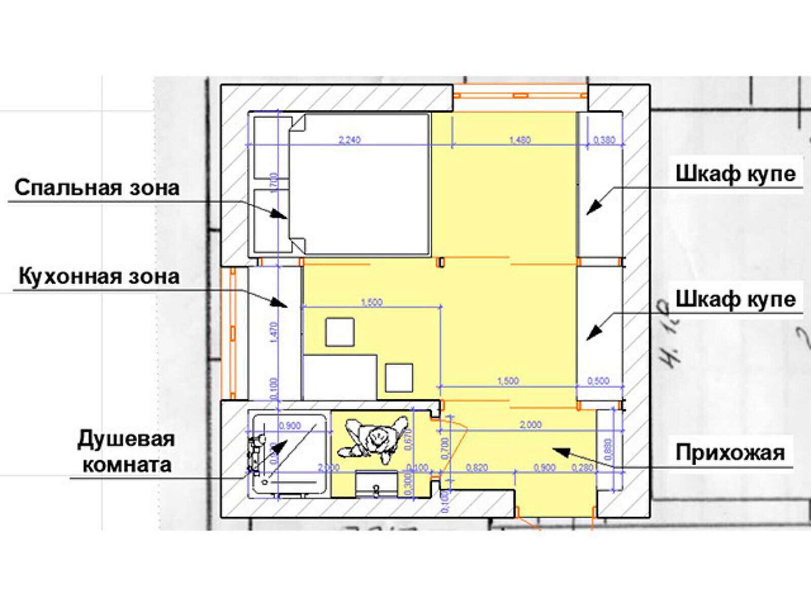 Кімната в Харкові на вул. Менделєєва 35 в районі Новобаварський на продаж фото 1