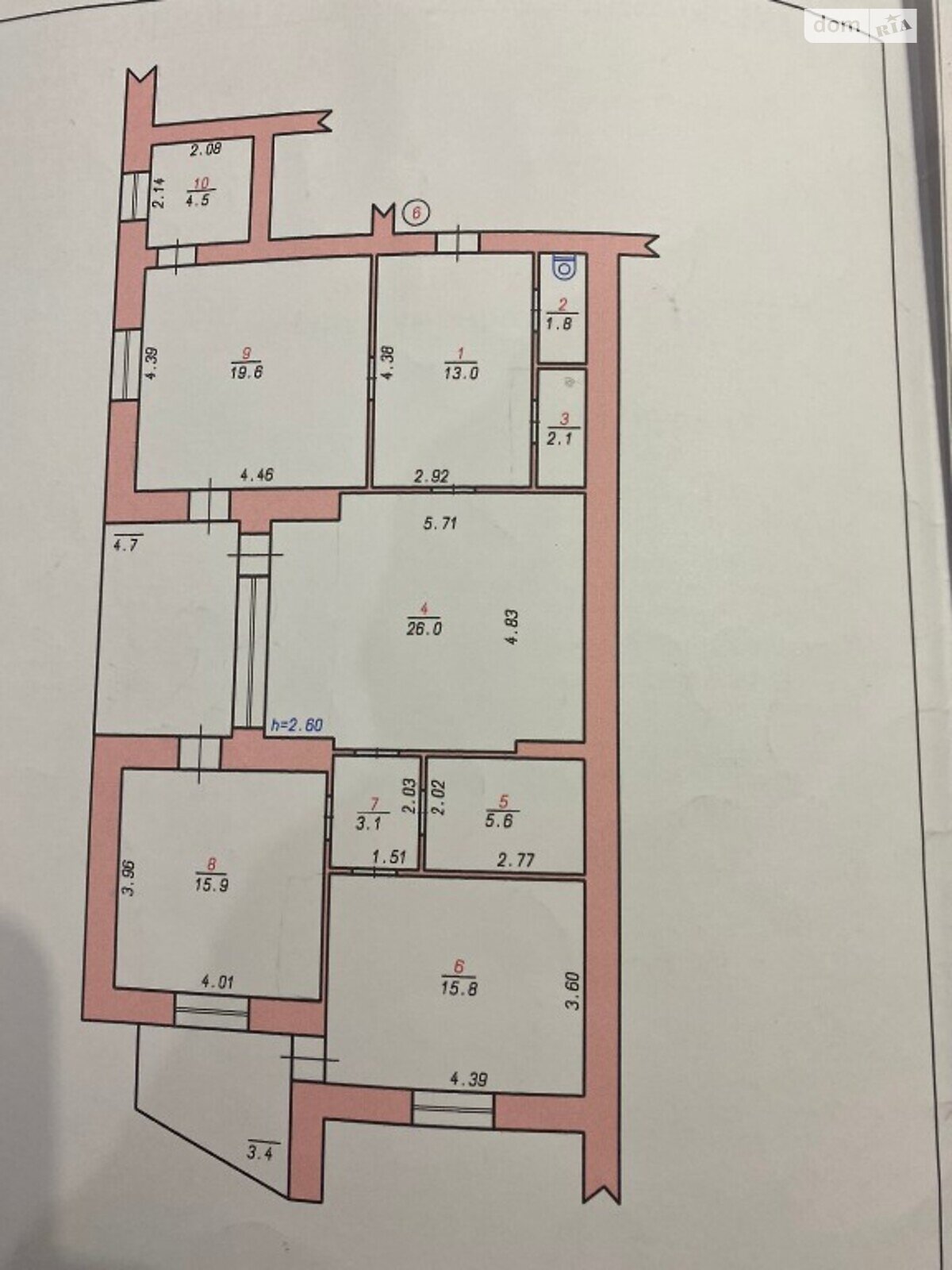 Комната в Хмельницком, на ул. Степана Бандеры в районе Выставка на продажу фото 1