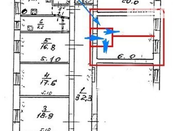 Комната в Одессе, на ул. Подбельского 30, кв. 3, в районе Центр на продажу фото 1 Комната в Одессе, на ул. Подбельского 30, кв. 3, в районе Центр на продажу фото 1