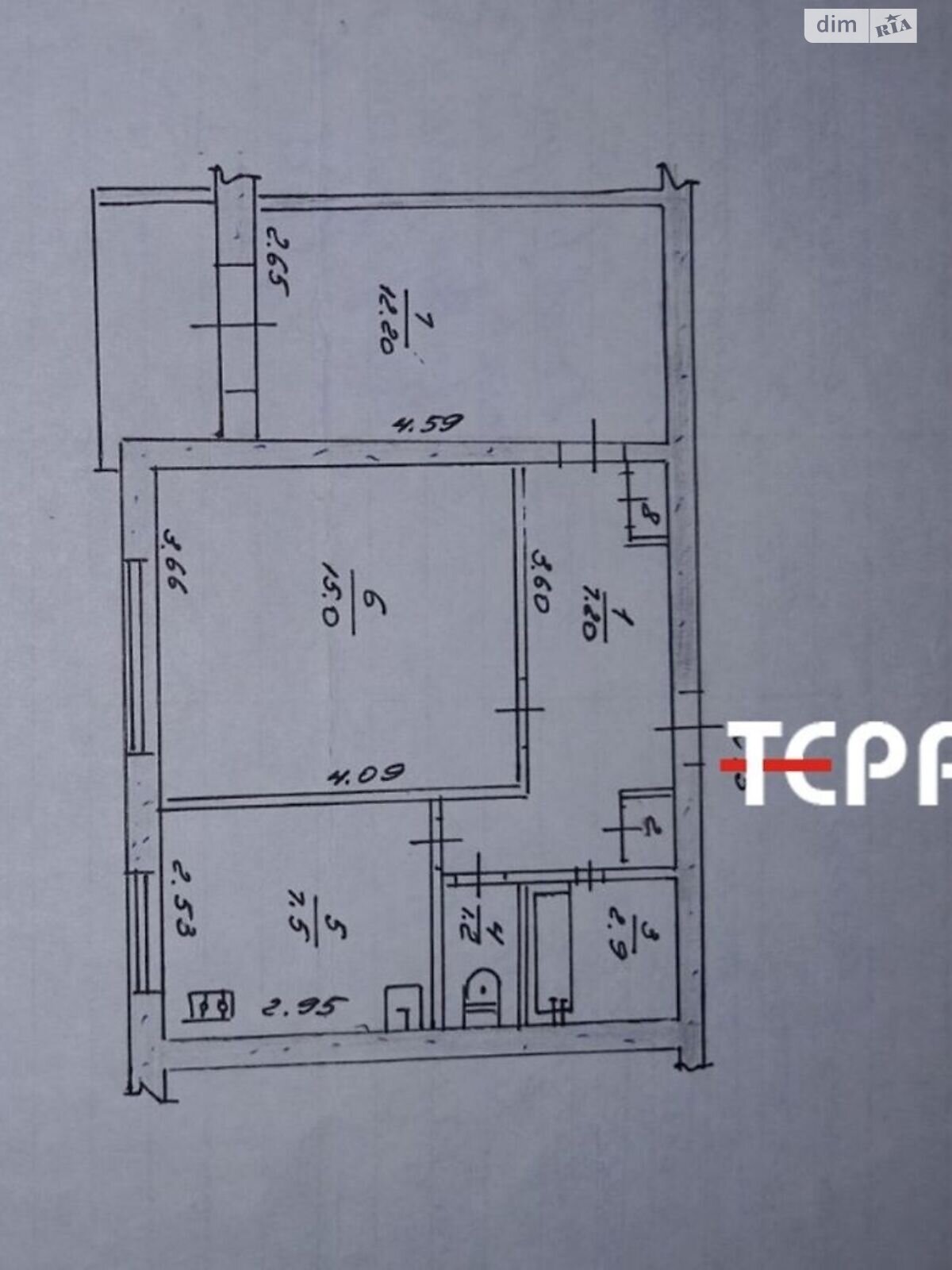 Комната в Запорожье, на ул. Центральная в районе Шевченковский на продажу фото 1