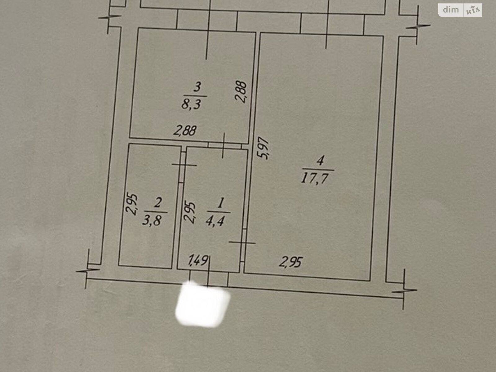 Продаж однокімнатної квартири в Агрономічному, на вул. Молодіжна 37, фото 1