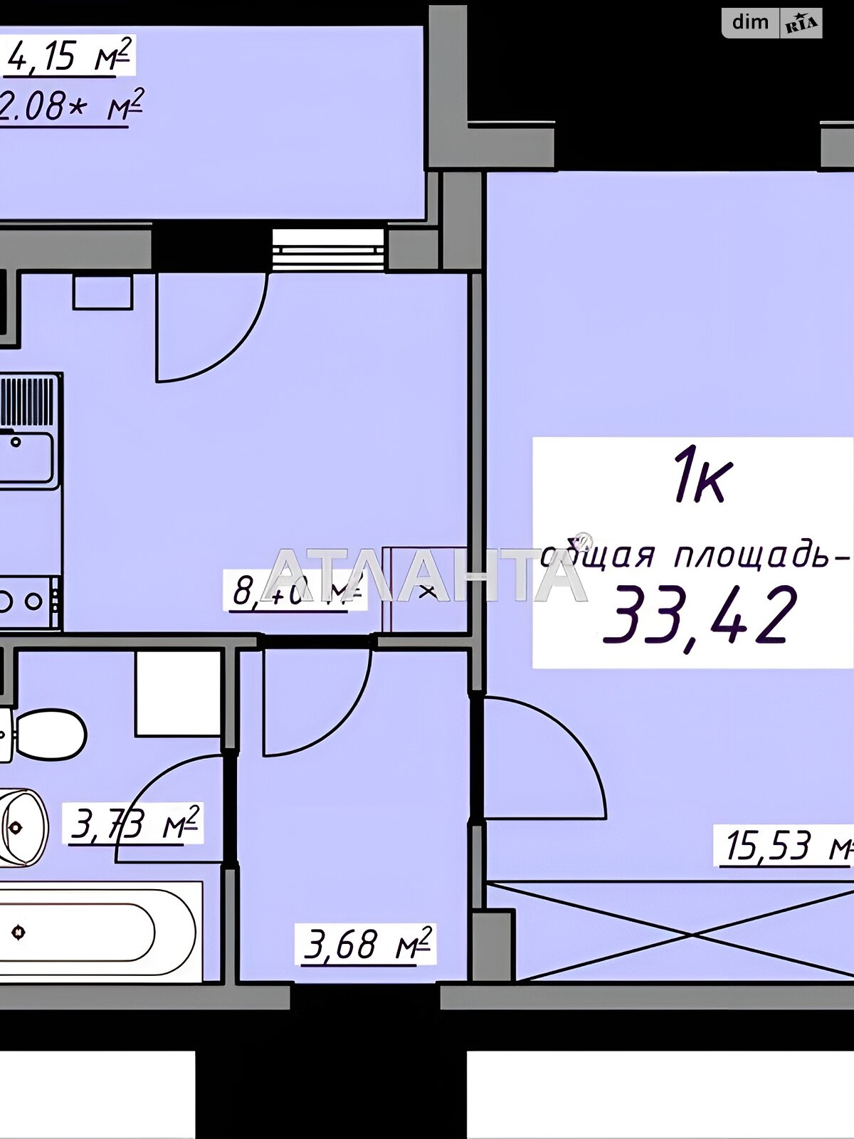 Продаж однокімнатної квартири в Авангарді,, фото 1 Продаж однокімнатної квартири в Авангарді,, фото 1