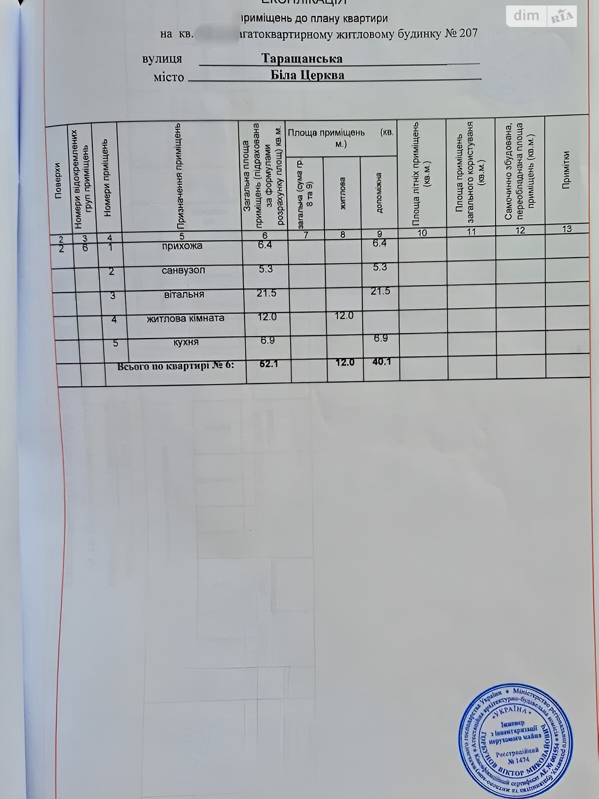 Продажа однокомнатной квартиры в Белой Церкви, на ул. Таращанская 207, район Таращанский фото 1 Продажа однокомнатной квартиры в Белой Церкви, на ул. Таращанская 207, район Таращанский фото 1