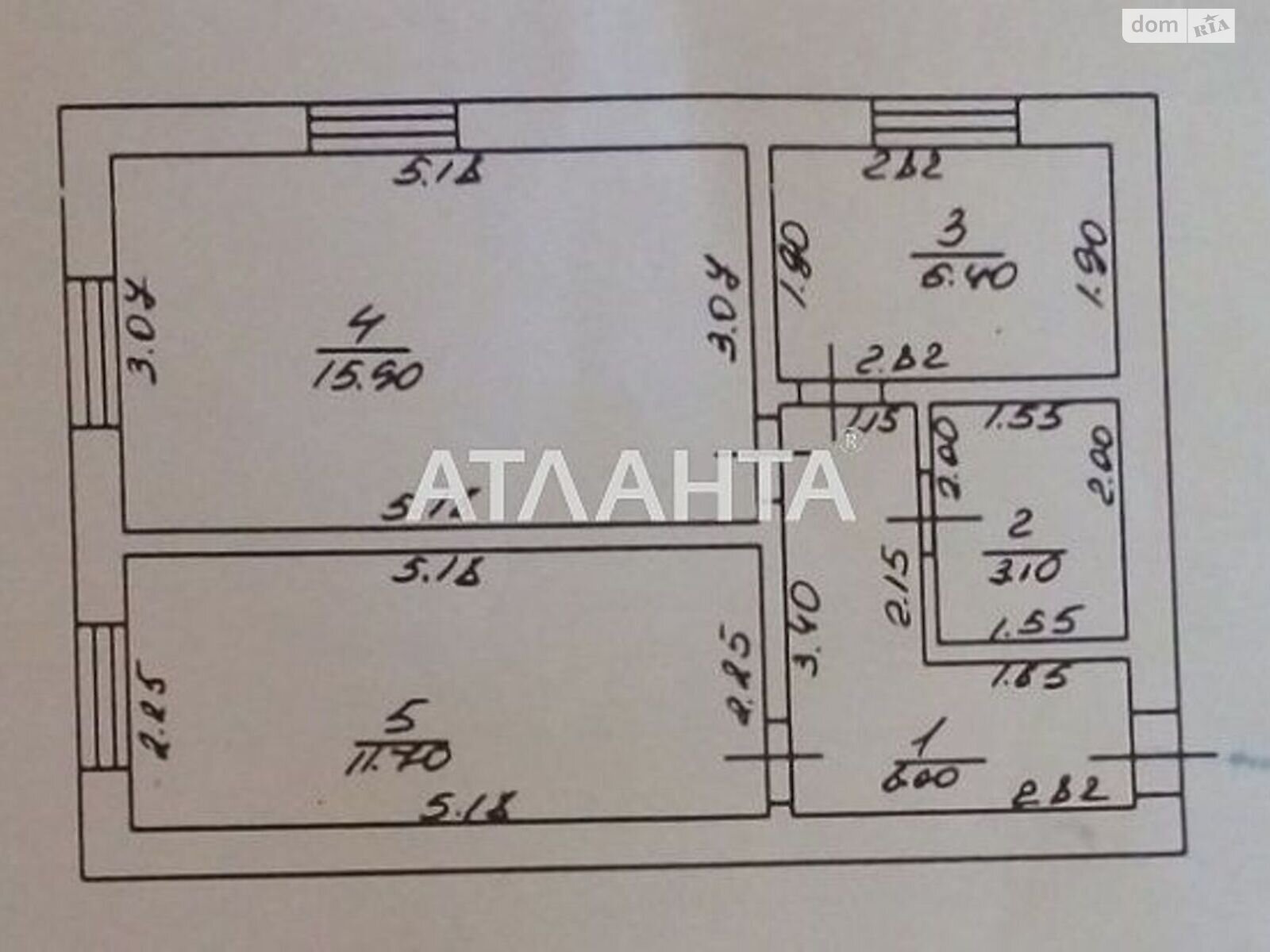 Продаж двокімнатної квартири в Василівці, на Ленина, фото 1