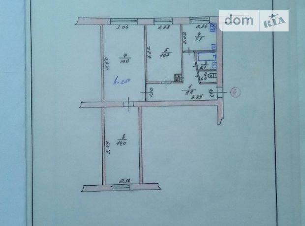Продаж трикімнатної квартири в Бердичеві на Газопровідна 23, район Бердичів фото 1 Продаж трикімнатної квартири в Бердичеві на Газопровідна 23, район Бердичів фото 1