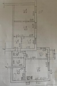 Продажа трехкомнатной квартиры в Богодухове, на ул. Воинской Славы 11А, район Богодухов фото 2