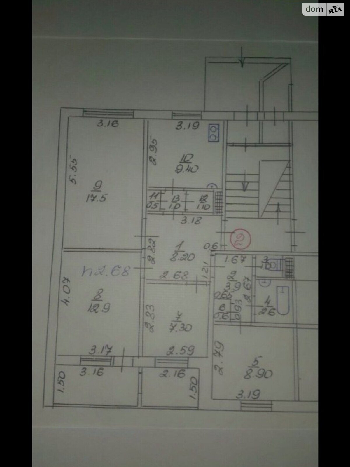 Продажа четырехкомнатной квартиры в Богуславе, на Ивана Франко улица 22/1, район Богуслав фото 1