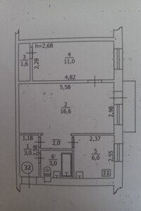 Продажа двухкомнатной квартиры в Борисполе, на ул. Соцгородок 12, кв. 32, район Борисполь фото 2