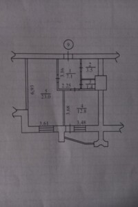 Продаж однокімнатної квартири в Борисполі, на вул. Віктора Йови 1, кв. 9, район Бориспіль фото 2