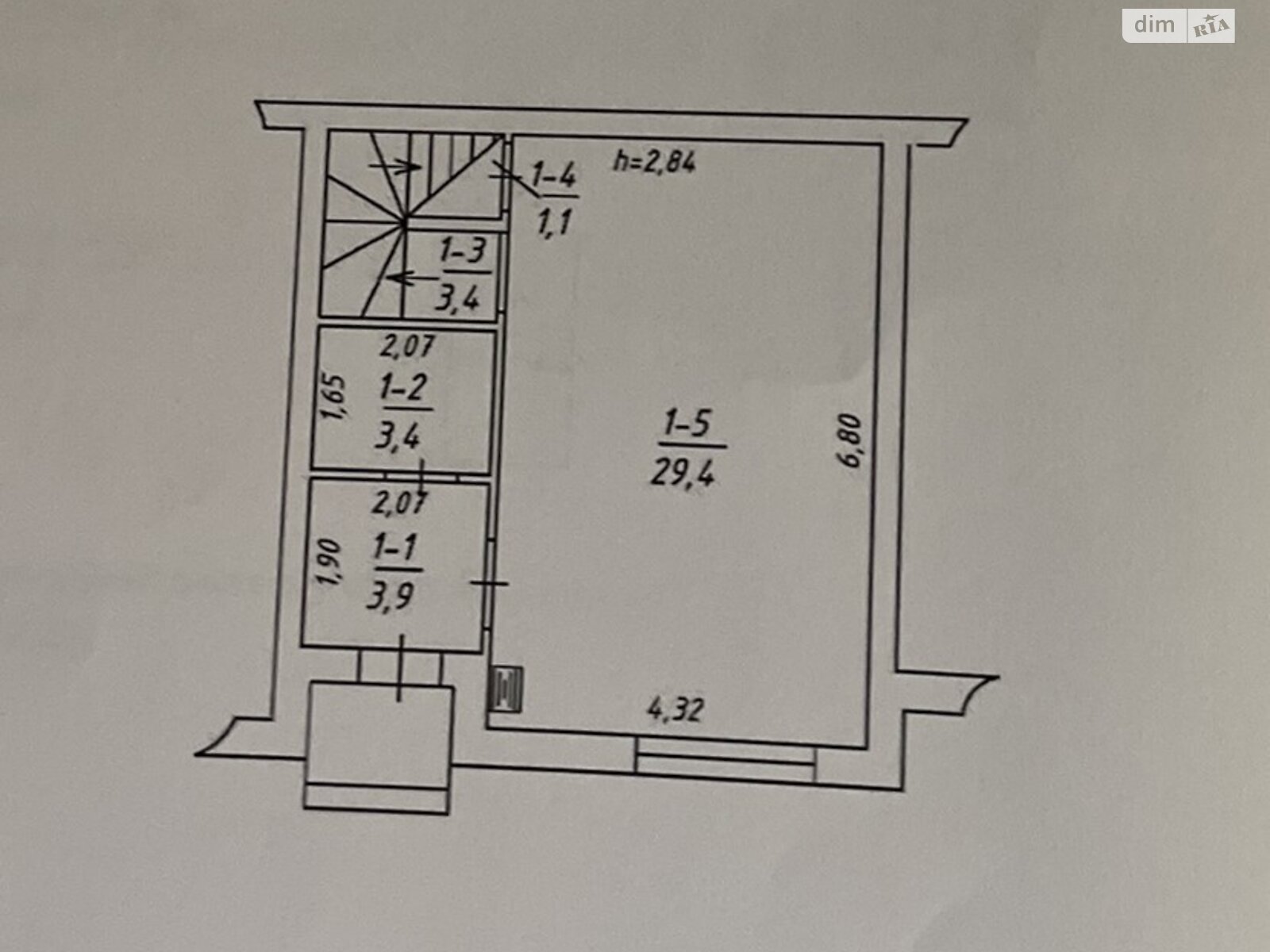 Продажа двухкомнатной квартиры в Борисполе, на ул. Ясная 12, кв. 32, район Борисполь фото 1