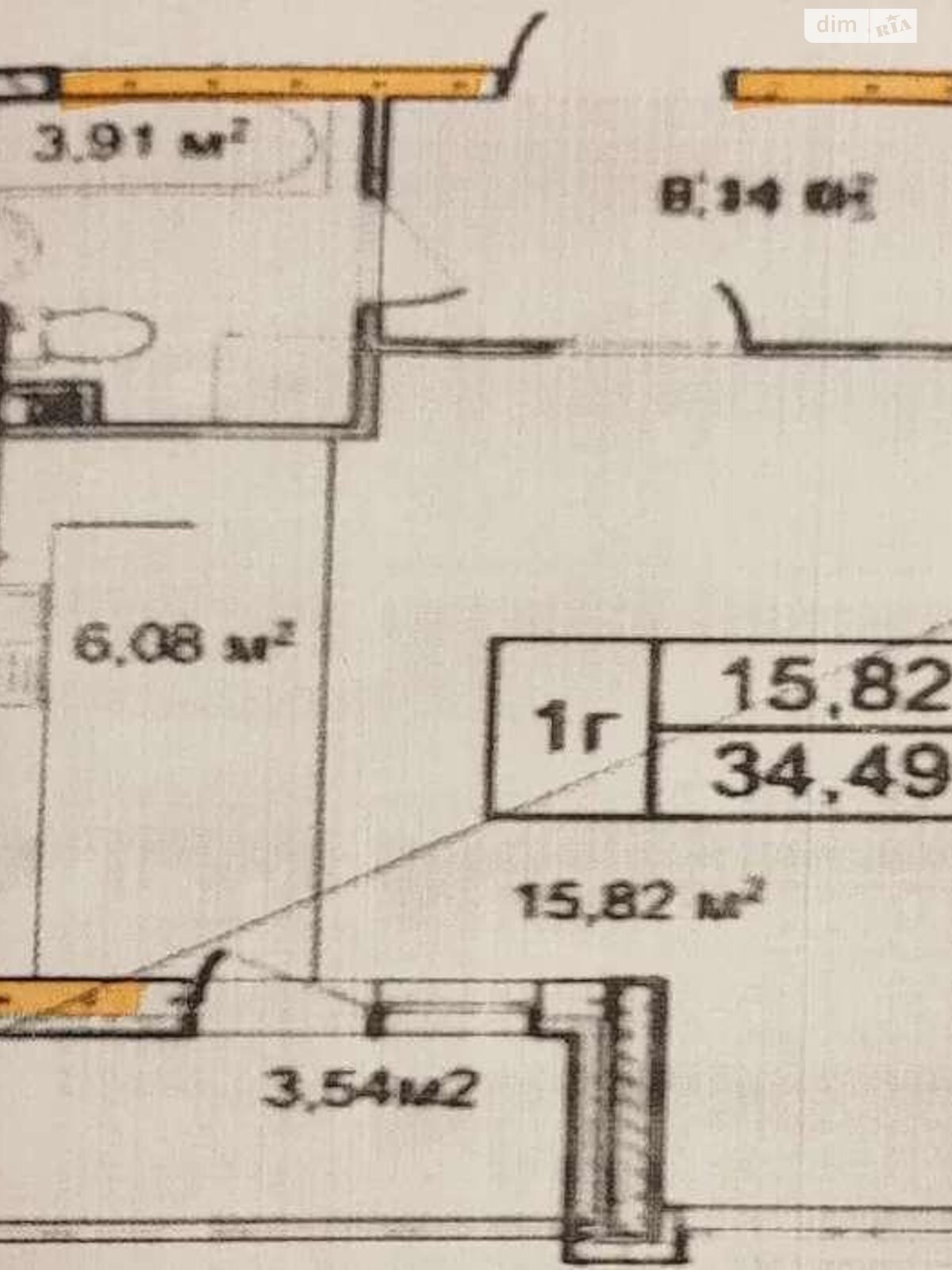 Продаж однокімнатної квартири в Броварах, на вул. Симоненка 107А, район Бровари фото 1