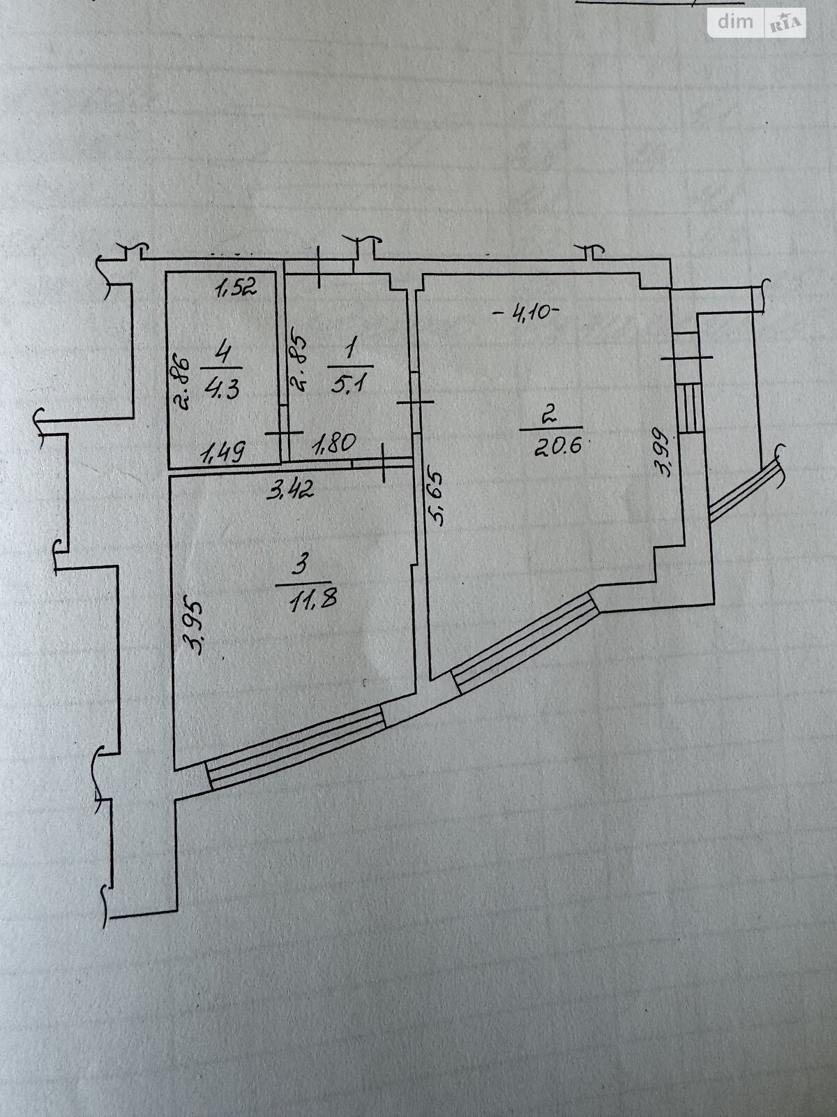 Продаж однокімнатної квартири в Броварах, на вул. Черняховського 11Г, район Масив фото 1
