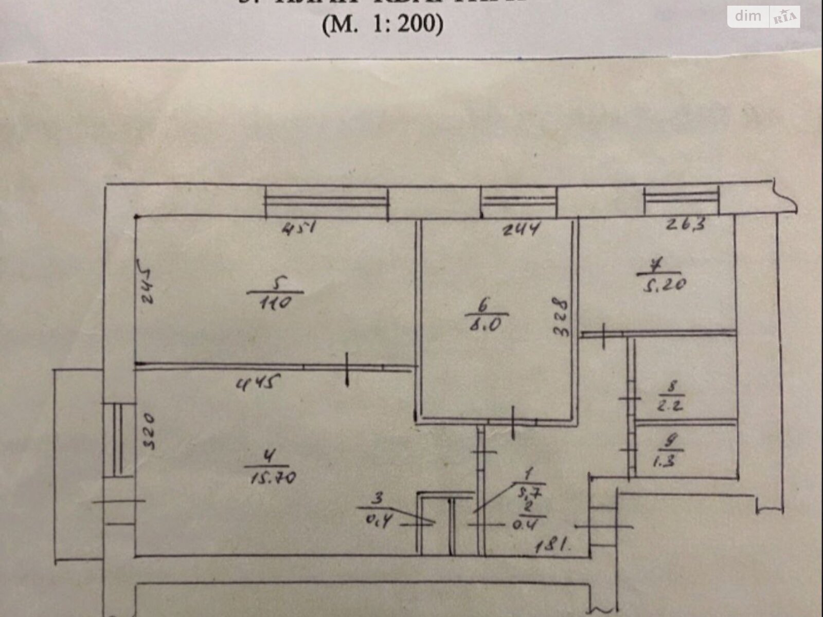 Продажа трехкомнатной квартиры в Броварах, на ул. Героев Украины 16А, район Массив фото 1