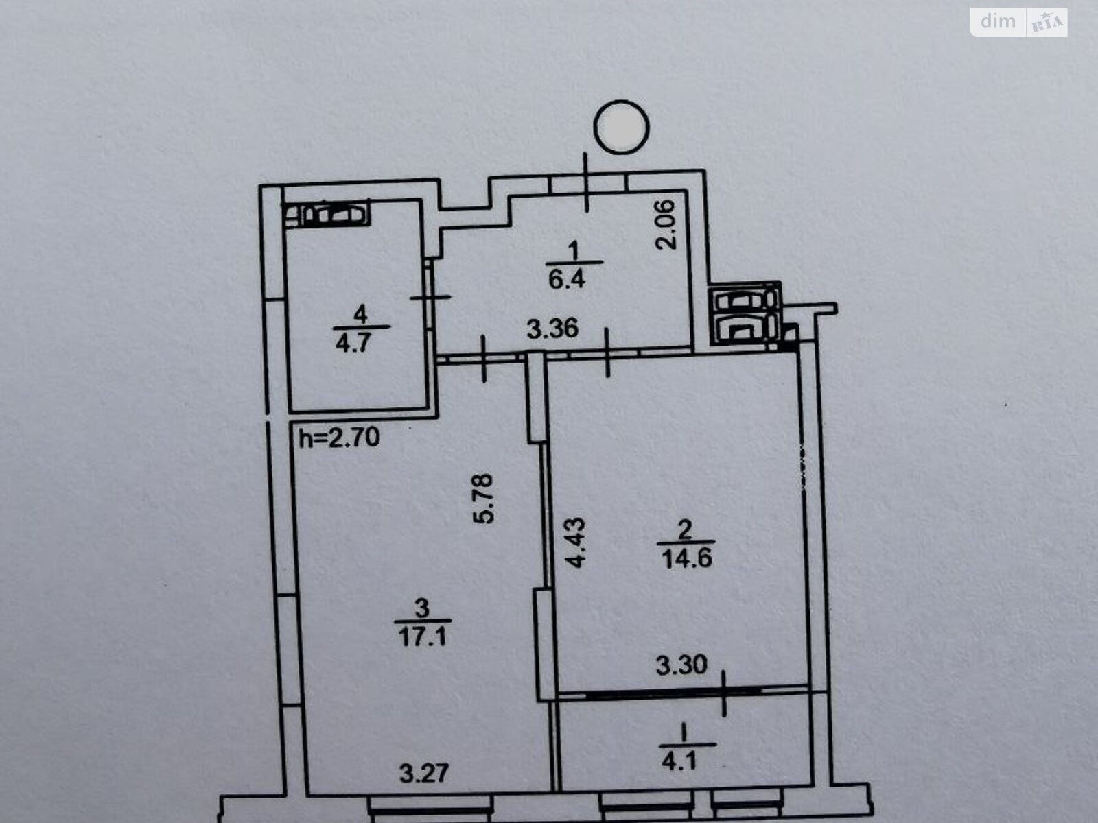 Продаж однокімнатної квартири в Броварах, на пров. Івана Сокура 1, район Масив фото 1