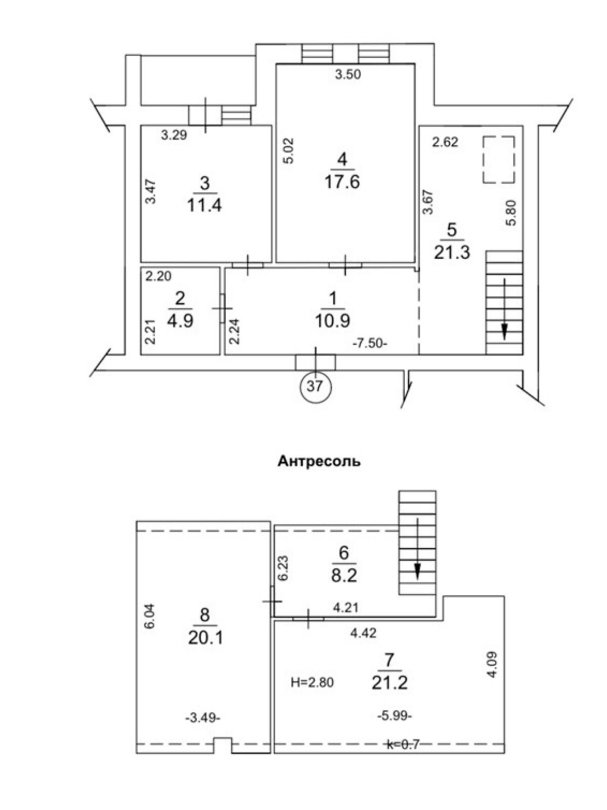 Продажа трехкомнатной квартиры в Броварах, на ул. Фельдмана 1, фото 1