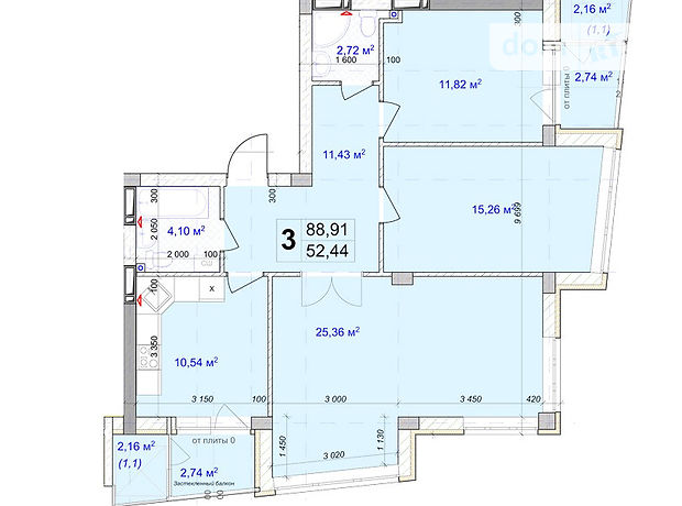 Продажа квартиры, 3 ком., Киевская, Бровары, Киевская, дом 261 Продажа квартиры, 3 ком., Киевская, Бровары, Киевская, дом 261