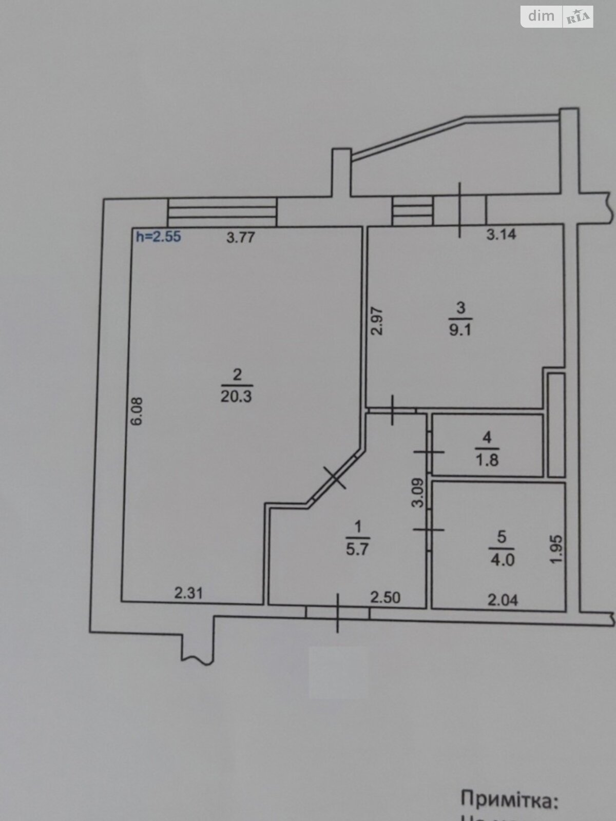 Продажа однокомнатной квартиры в Броварах, на ул. Олимпийская 45, район Торгмаш фото 1