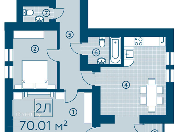 Продажа двухкомнатной квартиры в Буче, на ул. Амосова 4, кв. 271, район Буча фото 1 Продажа двухкомнатной квартиры в Буче, на ул. Амосова 4, кв. 271, район Буча фото 1