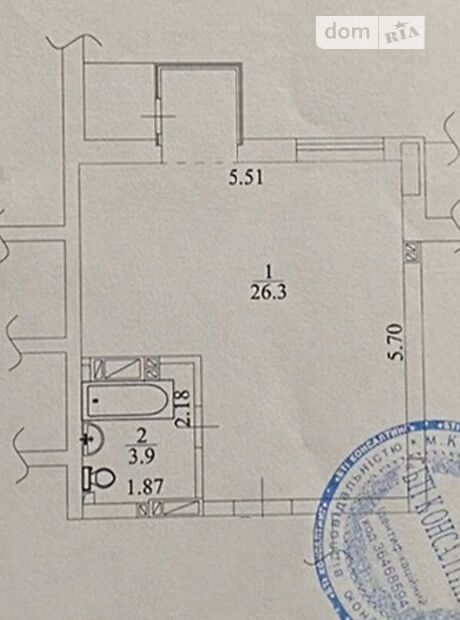 Продажа однокомнатной квартиры в Буче, на бул. Леонида Бирюкова район Буча фото 1 Продажа однокомнатной квартиры в Буче, на бул. Леонида Бирюкова район Буча фото 1