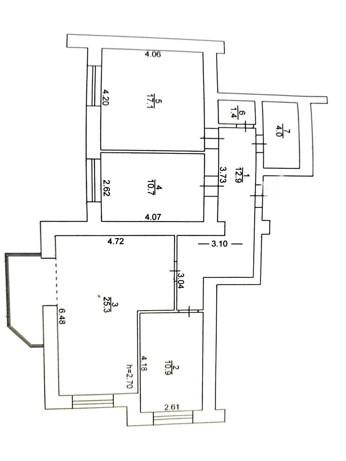 Продажа трехкомнатной квартиры в Буче, на пер. Тихого 4/3, фото 1