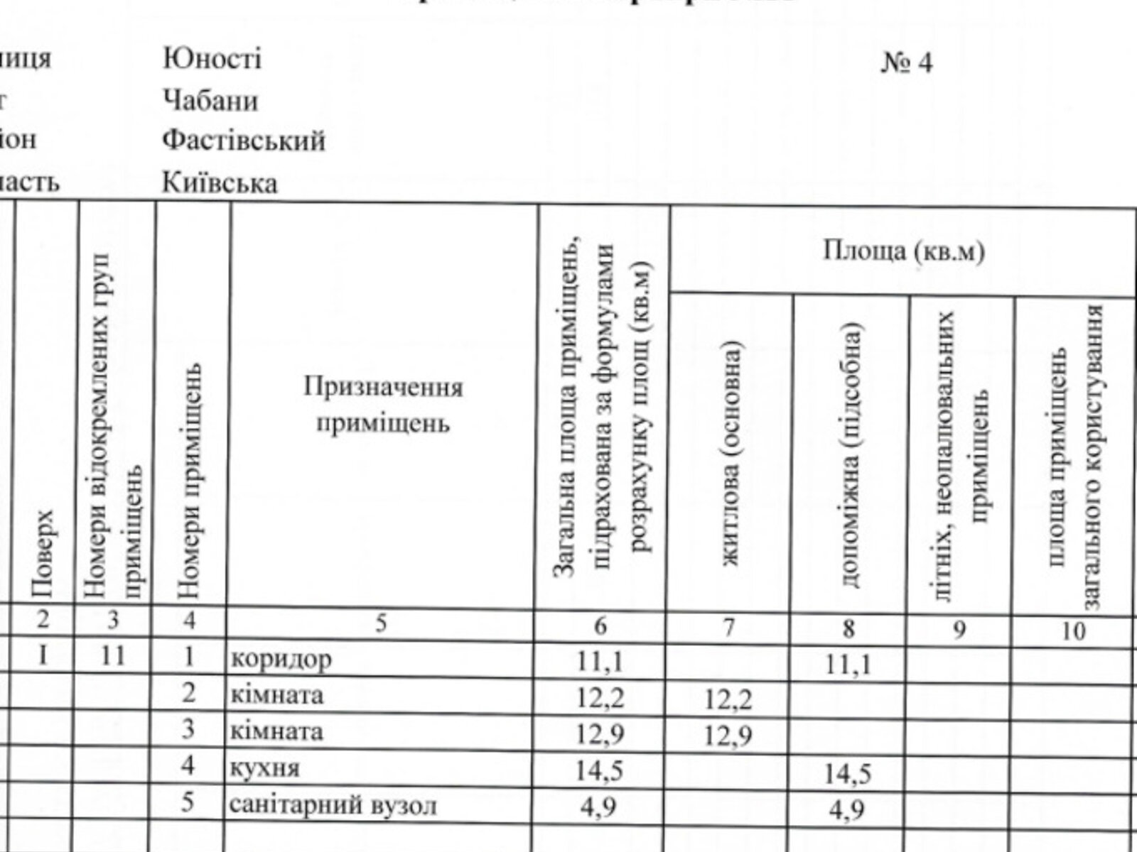 Продажа двухкомнатной квартиры в Чабанах, на ул. Юности 4, фото 1