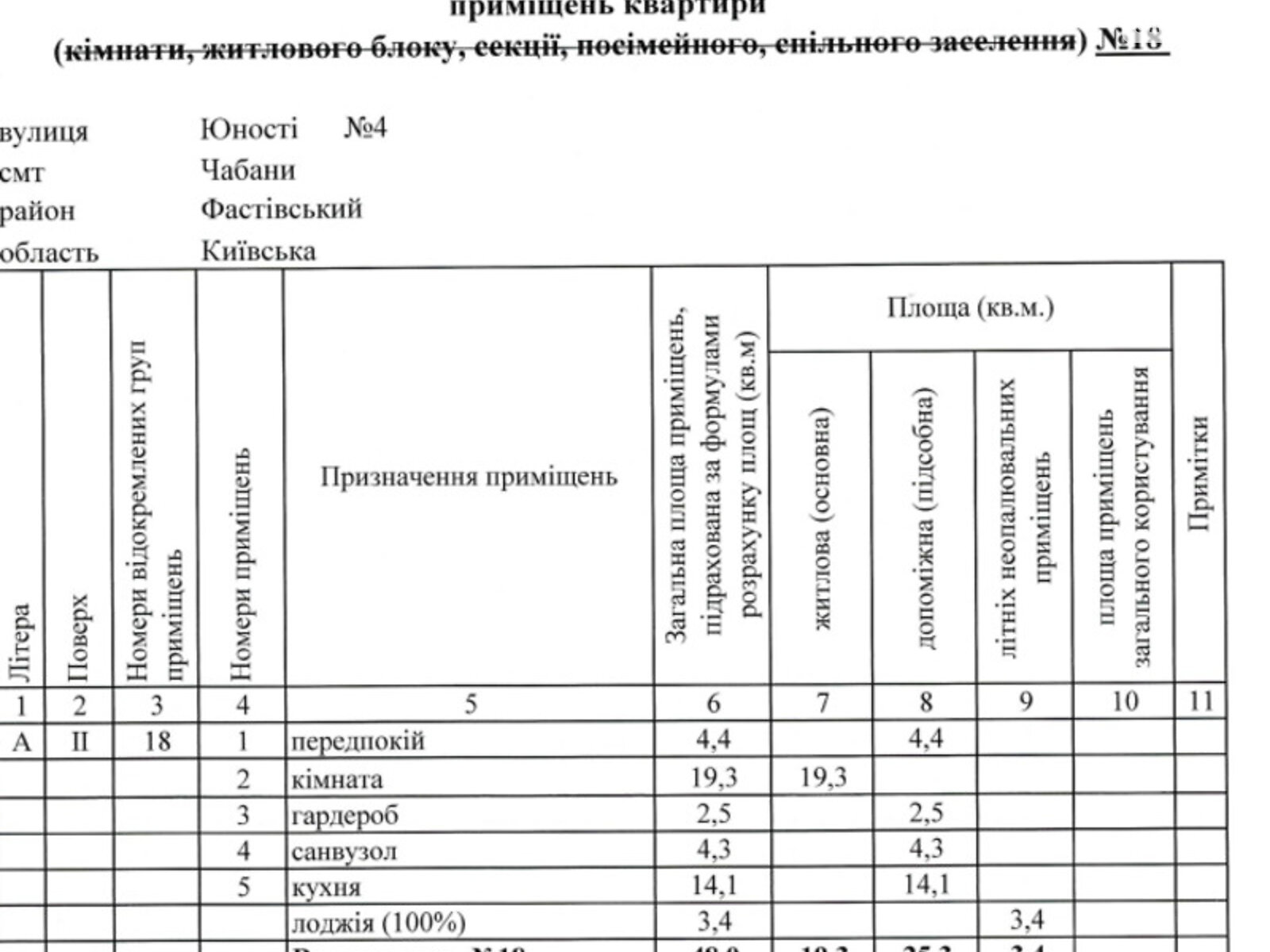 Продажа однокомнатной квартиры в Чабанах, на ул. Юности 4, фото 1