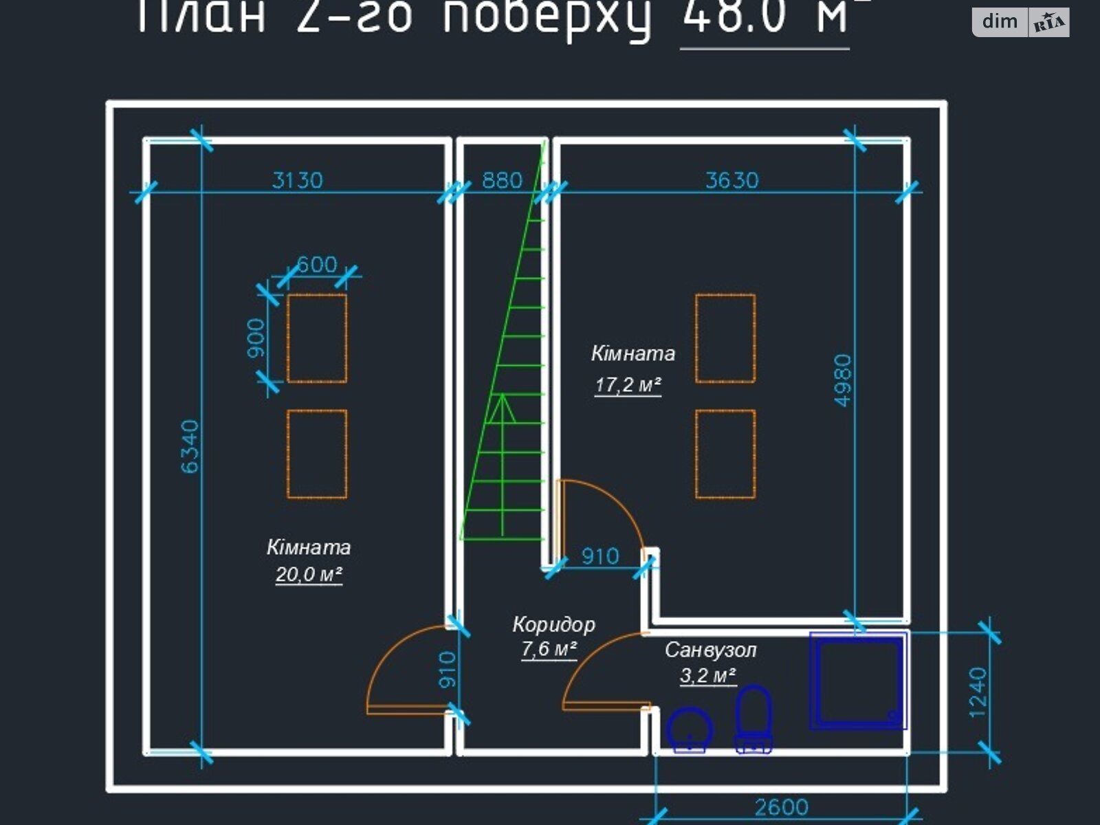 Продаж трикімнатної квартири в Чагорі, на вул. Міжнародна 41, район Приміська зона фото 1