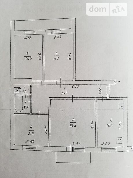 Продажа четырехкомнатной квартиры в Черкассах, на бул. Шевченко 132, кв. 84, район Казбет фото 1 Продажа четырехкомнатной квартиры в Черкассах, на бул. Шевченко 132, кв. 84, район Казбет фото 1