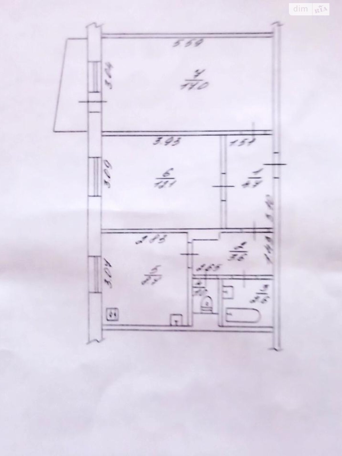 Продажа двухкомнатной квартиры в Черкассах, на ул. Припортовая 44, район Мытница фото 1